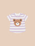 Huxbaby Furry Hux Orchid Stripe T-Shirt Huxbaby