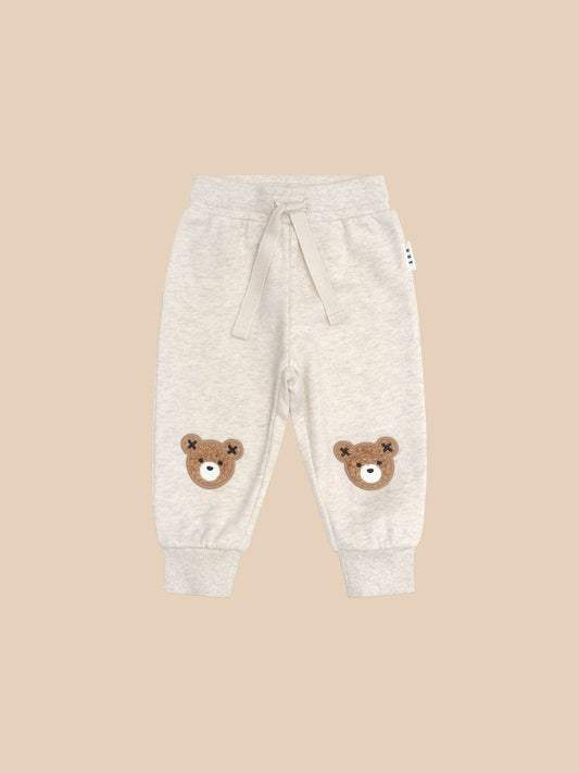 FURRY HUX TRACK PANT OAT MARLE Huxbaby - enjoykidsus