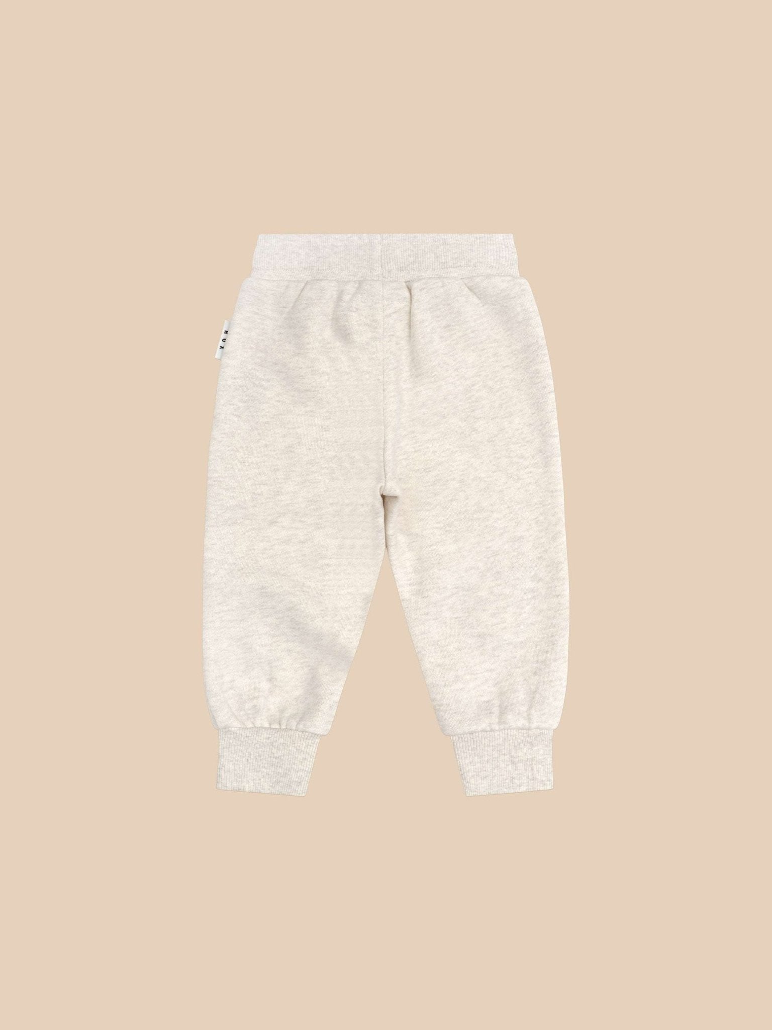 FURRY HUX TRACK PANT OAT MARLE Huxbaby - enjoykidsus