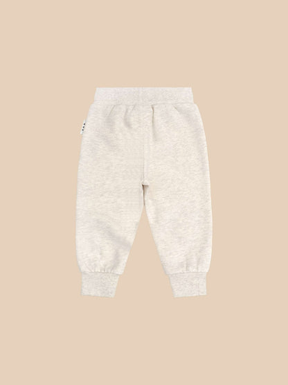 FURRY HUX TRACK PANT OAT MARLE Huxbaby - enjoykidsus