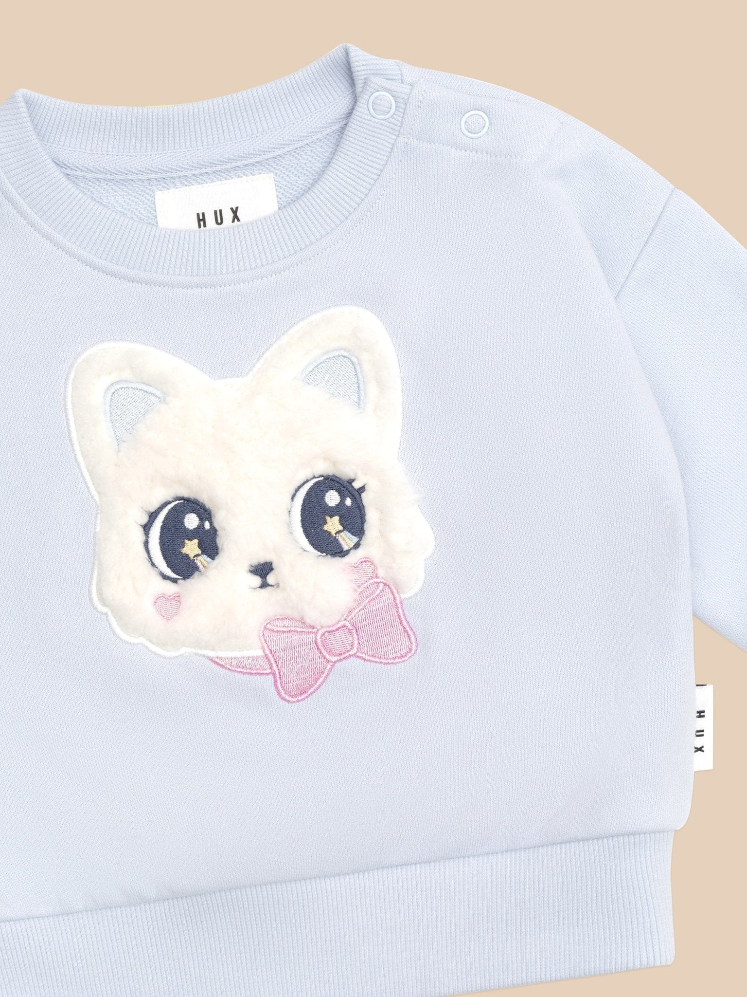 FURRY MEOW MEOW SWEATSHIRT Huxbaby - enjoykidsus