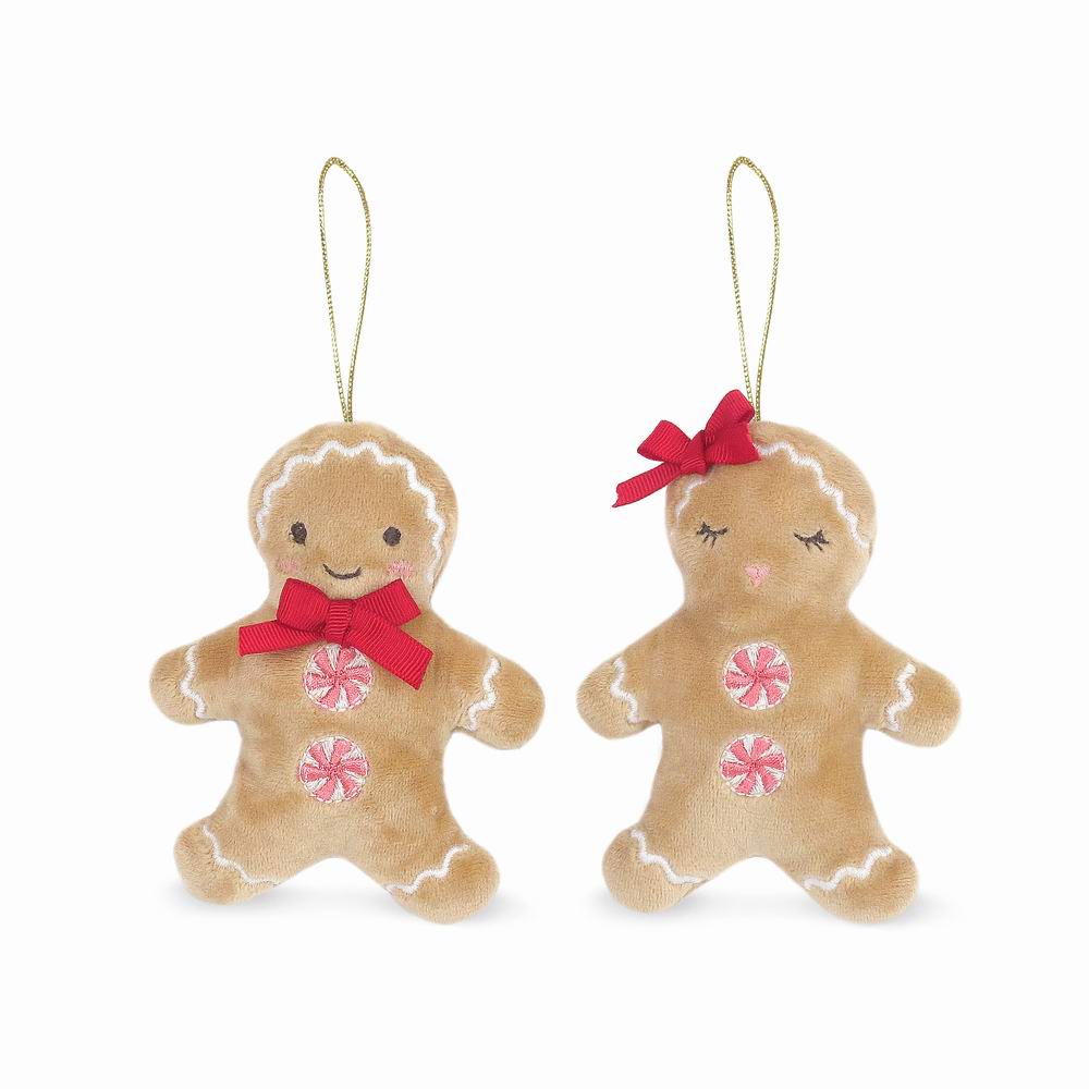 Gingerbread Couple Ornaments MON AMI