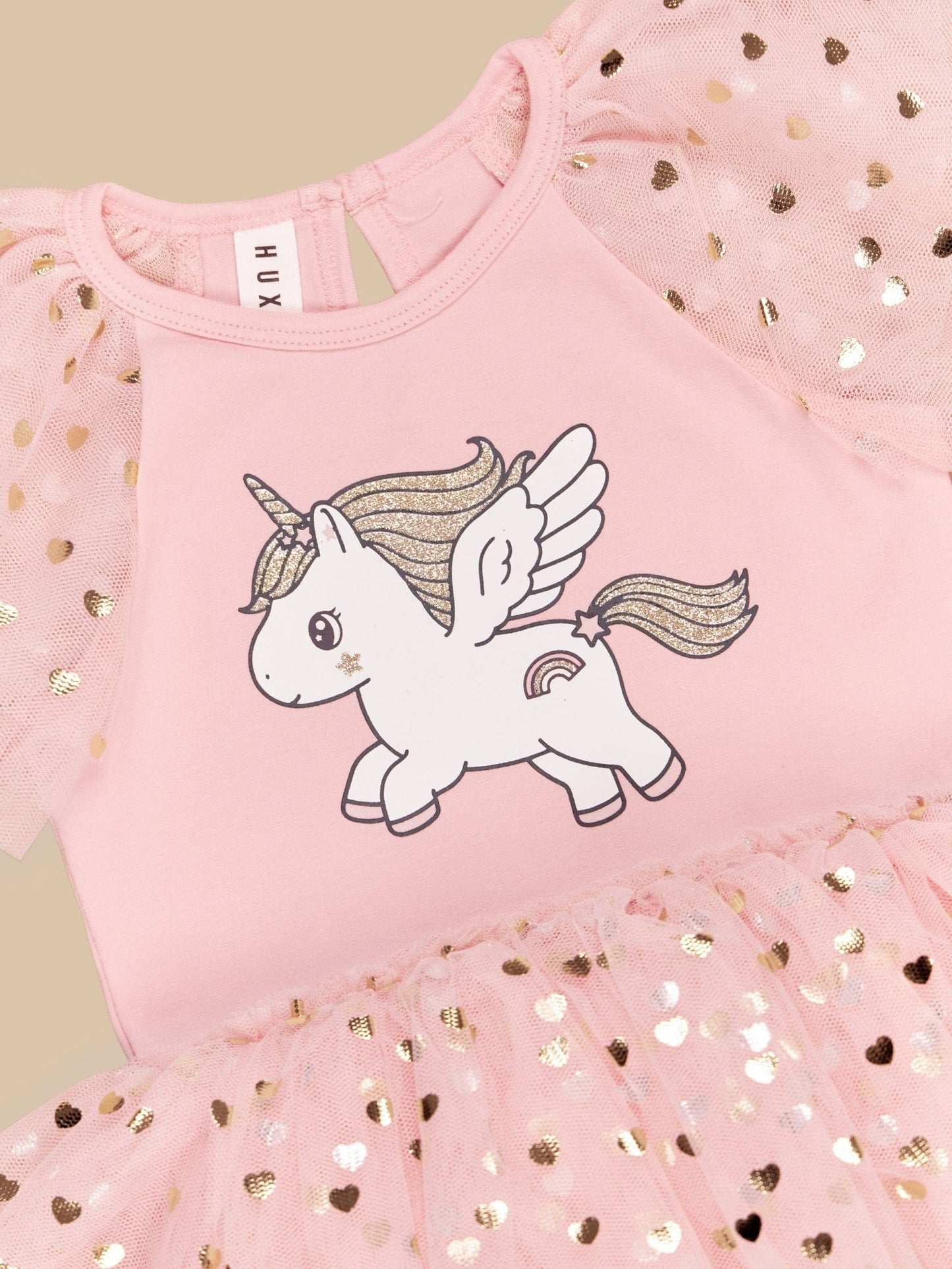 GLITTER UNICORN BALLET DRESS Huxbaby - enjoykidsus