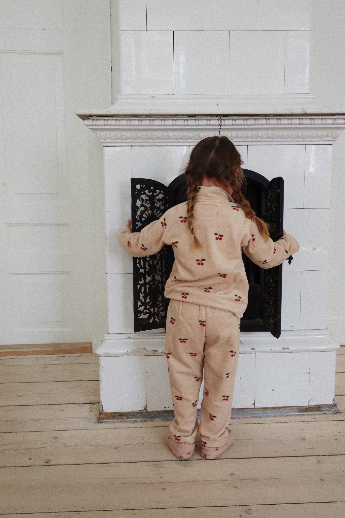 GLOBE FOOTIES - CHERRY BLUSH Konges Sløjd - enjoykidsus