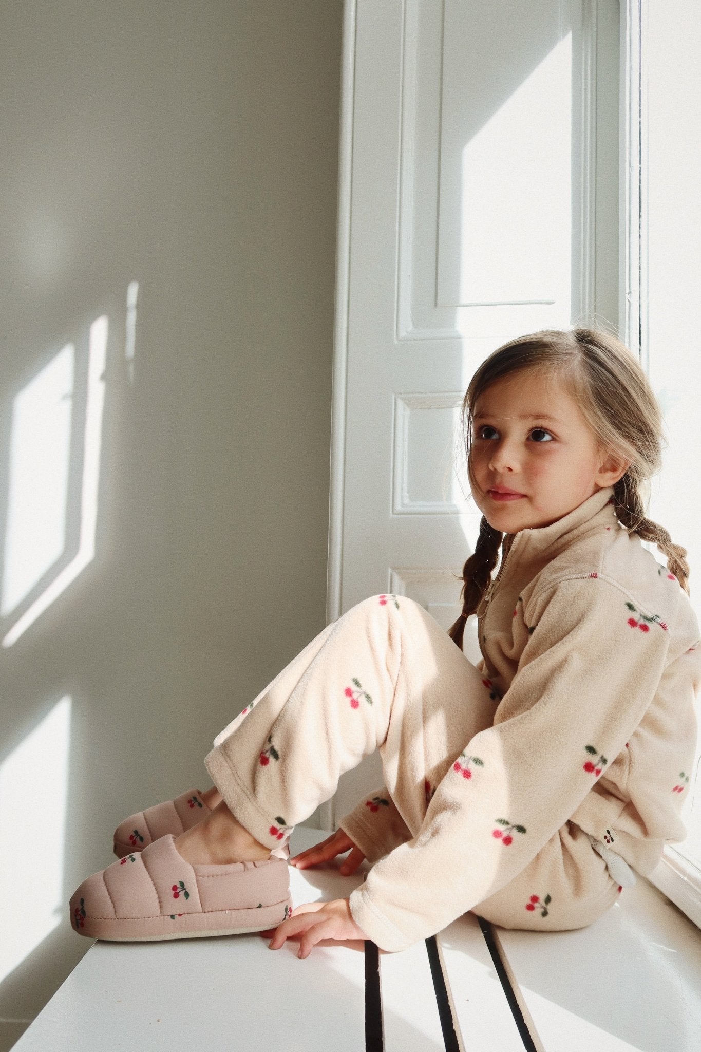 GLOBE FOOTIES - CHERRY BLUSH Konges Sløjd - enjoykidsus