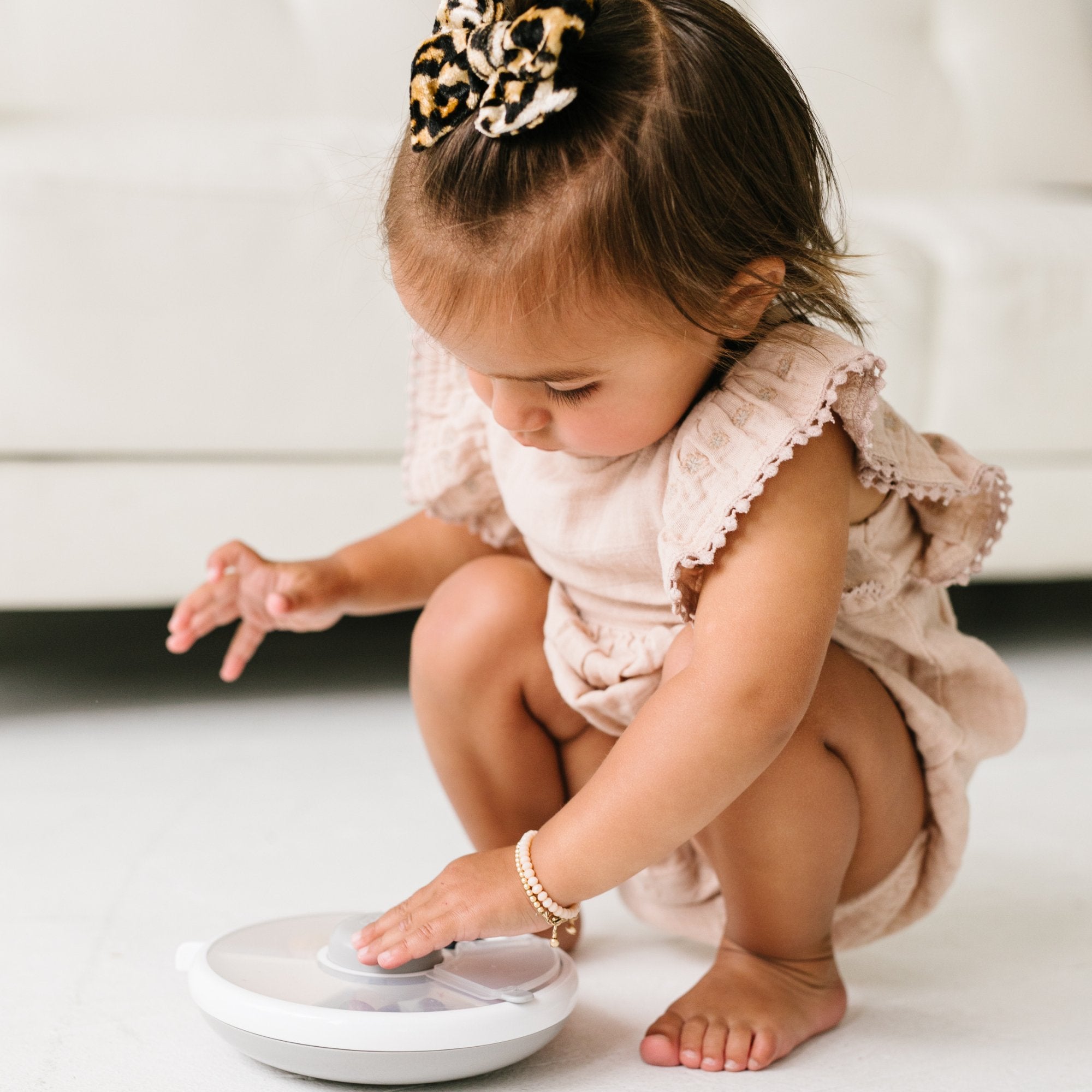 GöBe Kids - GoBe Kids Original Snack Spinner, Reusable Travel Snack Box: Taro Purple GöBe Kids