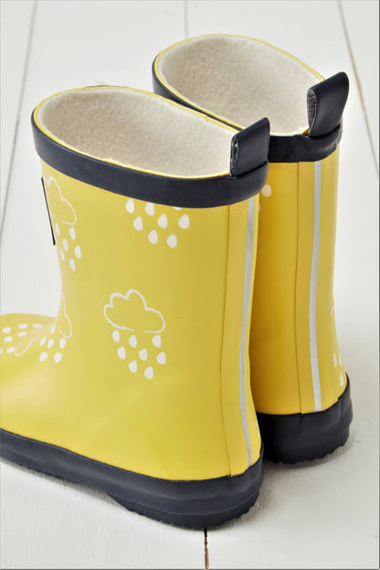 Grass & Air - Kids Yellow Colour Changing Wellies Grass & Air - enjoykidsus