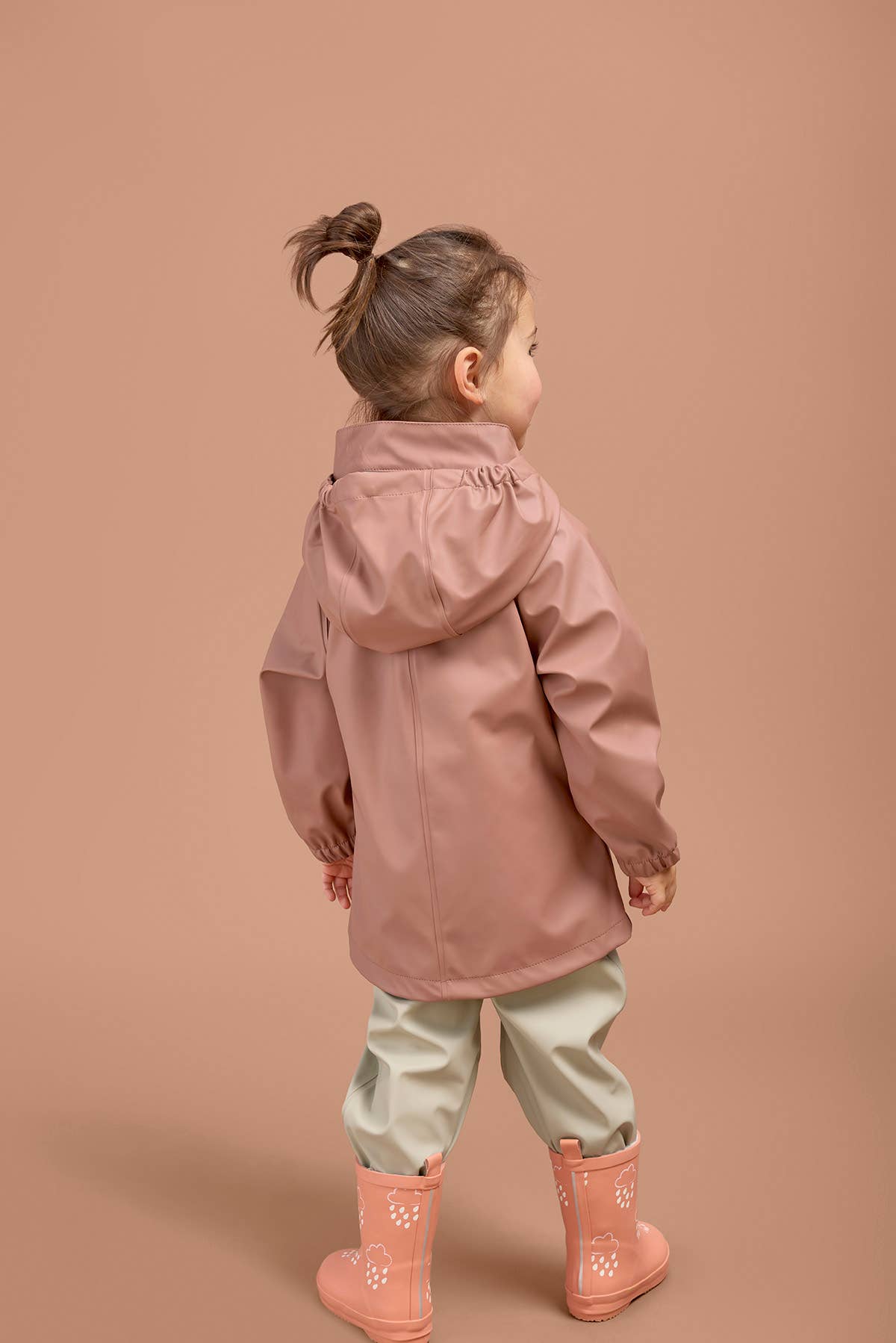 Grass & Air - Rose Kids Waterproof Rain Jacket Grass & Air - enjoykidsus