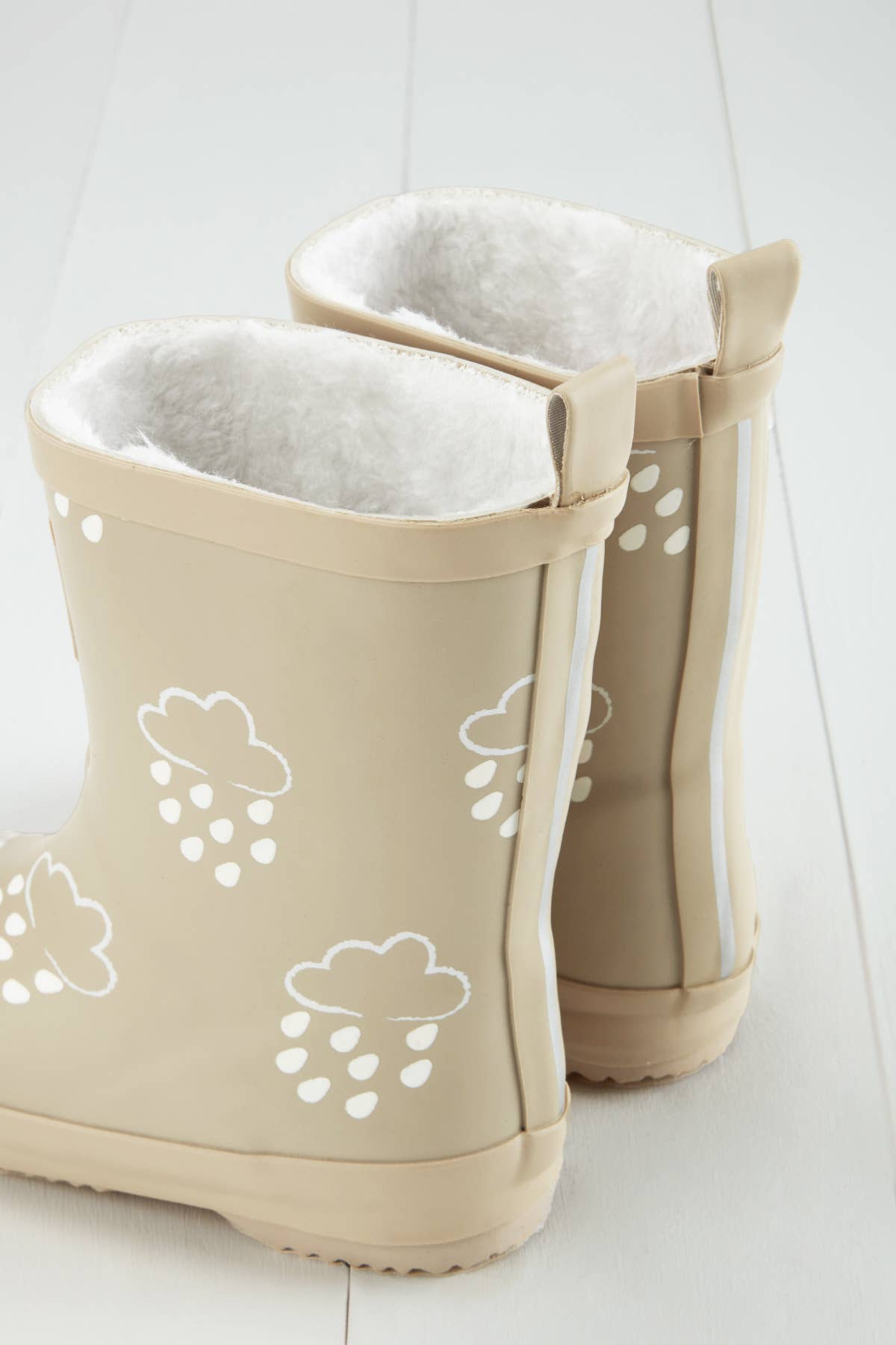 Grass & Air - Stone Colour - Changing Kids Winter Wellies: 5 infant Grass & Air - enjoykidsus