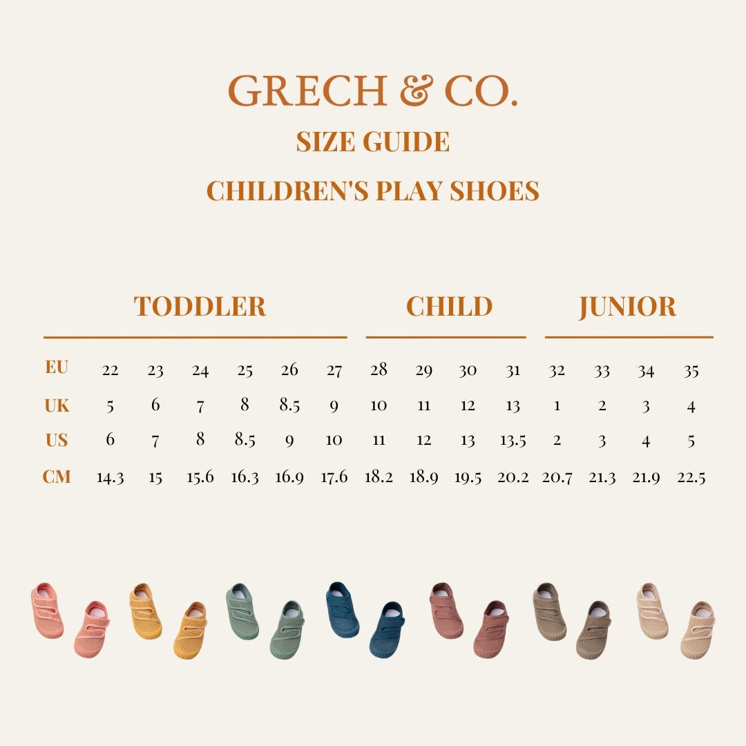 GRECH &amp; CO. Play Shoes | Recycled Mesh - Sienna Gingham Grech &amp; Co