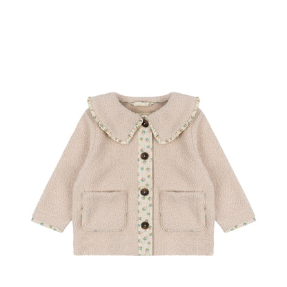 GRIZZ COLLAR JACKET GRS - BRAZILIAN SAND Konges Sløjd - enjoykidsus