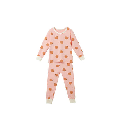 Grosmimi - BabyRabbit Teddy Bear Long Sleeve Set: Yellow Grosmimi