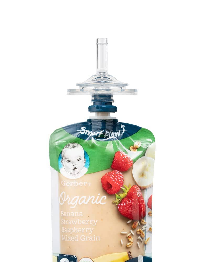 Grosmimi Straw Nipple Replacement kit (4 - counts): Stage 2 Grosmimi