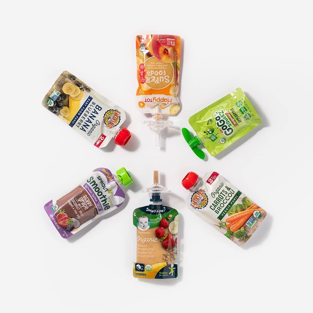 Grosmimi Straw Nipple Replacement kit (4 - counts): Stage 2 Grosmimi