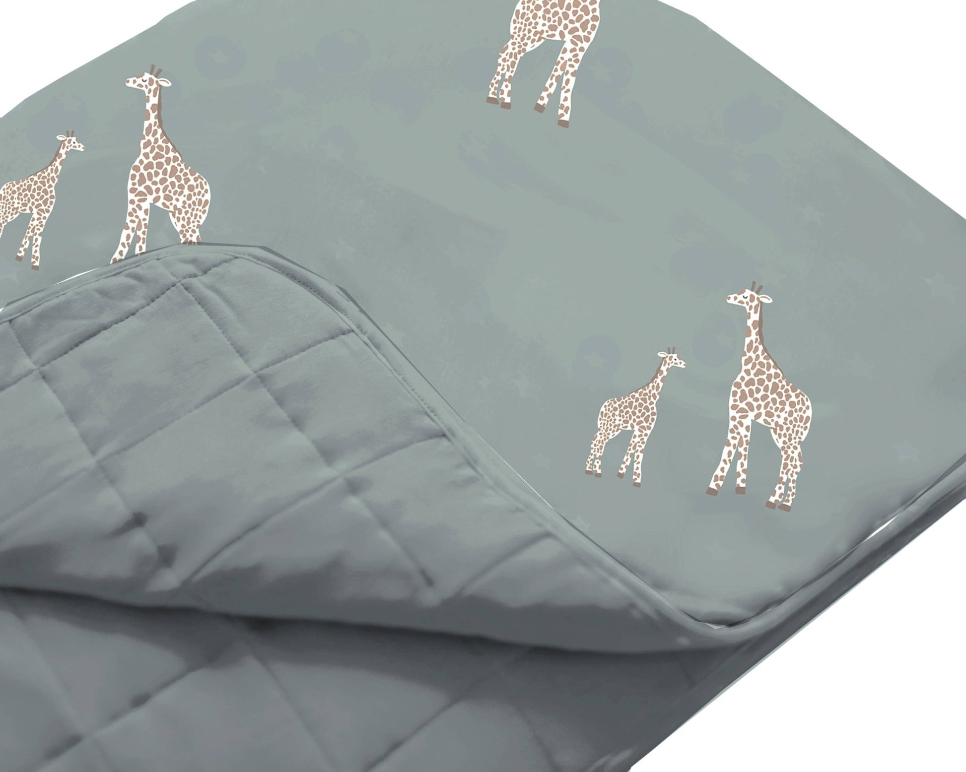 gunamuna - CLOUD BLANKET: Giraffe moss / Toddler / 1.0 gunamuna - enjoykidsus