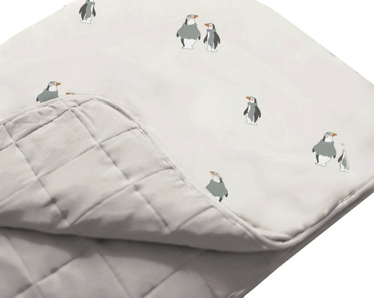 gunamuna - FW24 CLOUD BLANKET: Penguin / Toddler / 1.0 gunamuna - enjoykidsus