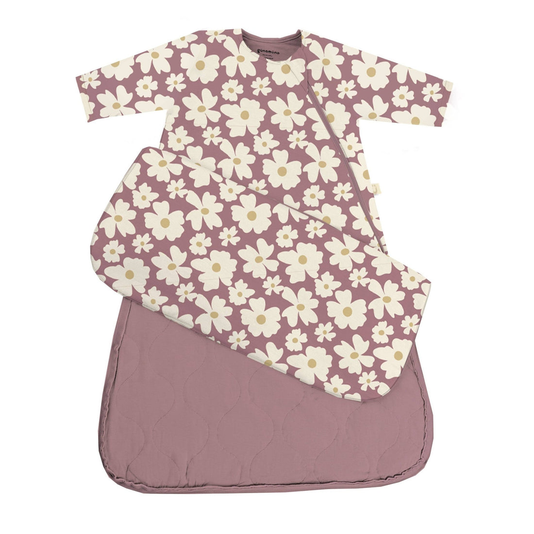 gunamuna - FW25 LONG SLEEVE SLEEP BAG: Blossom / 9 - 18M / 2.5 gunamuna