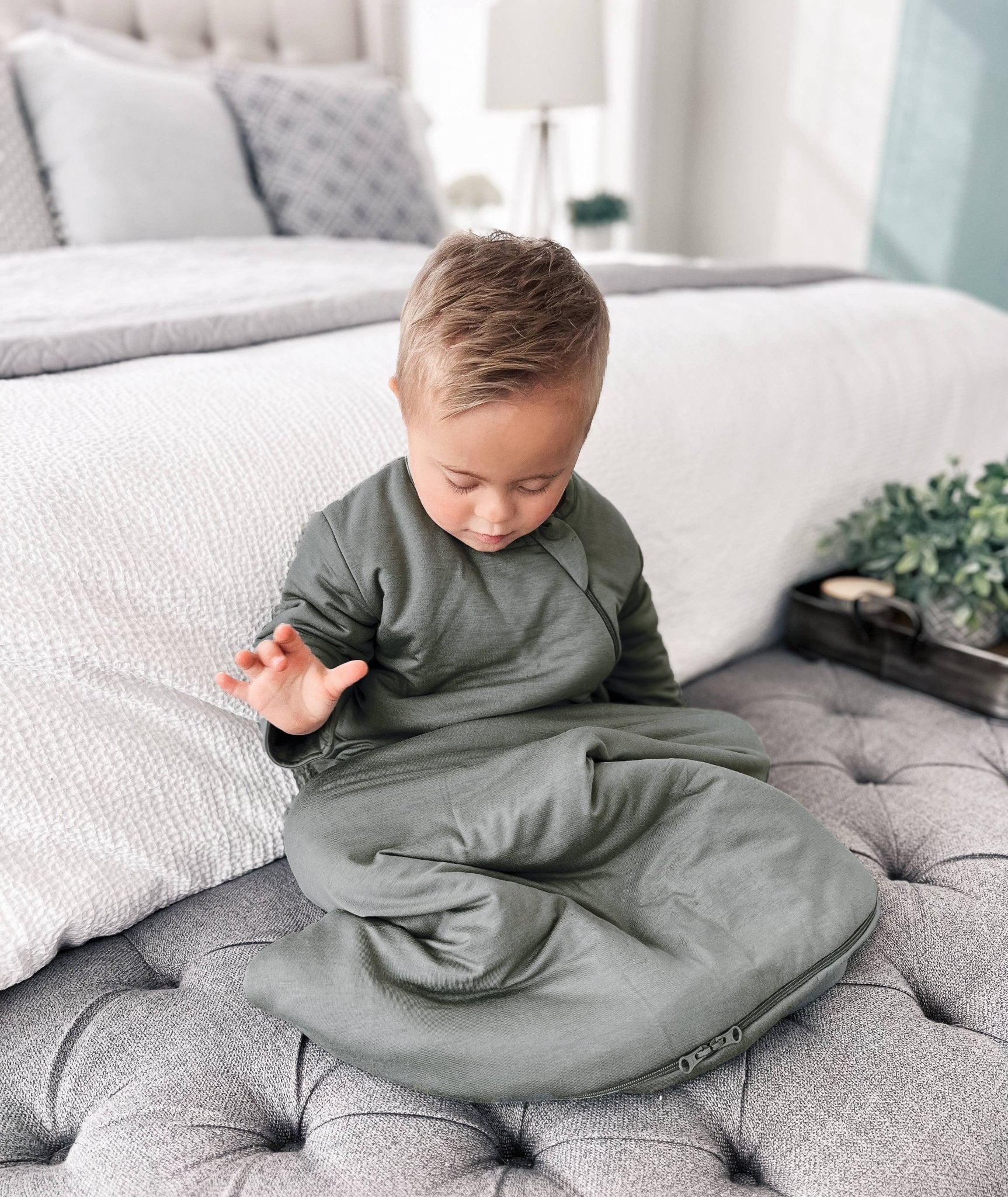 gunamuna - LONG SLEEVE SLEEP BAG : Eden / 9 - 18M / 1.0 gunamuna - enjoykidsus