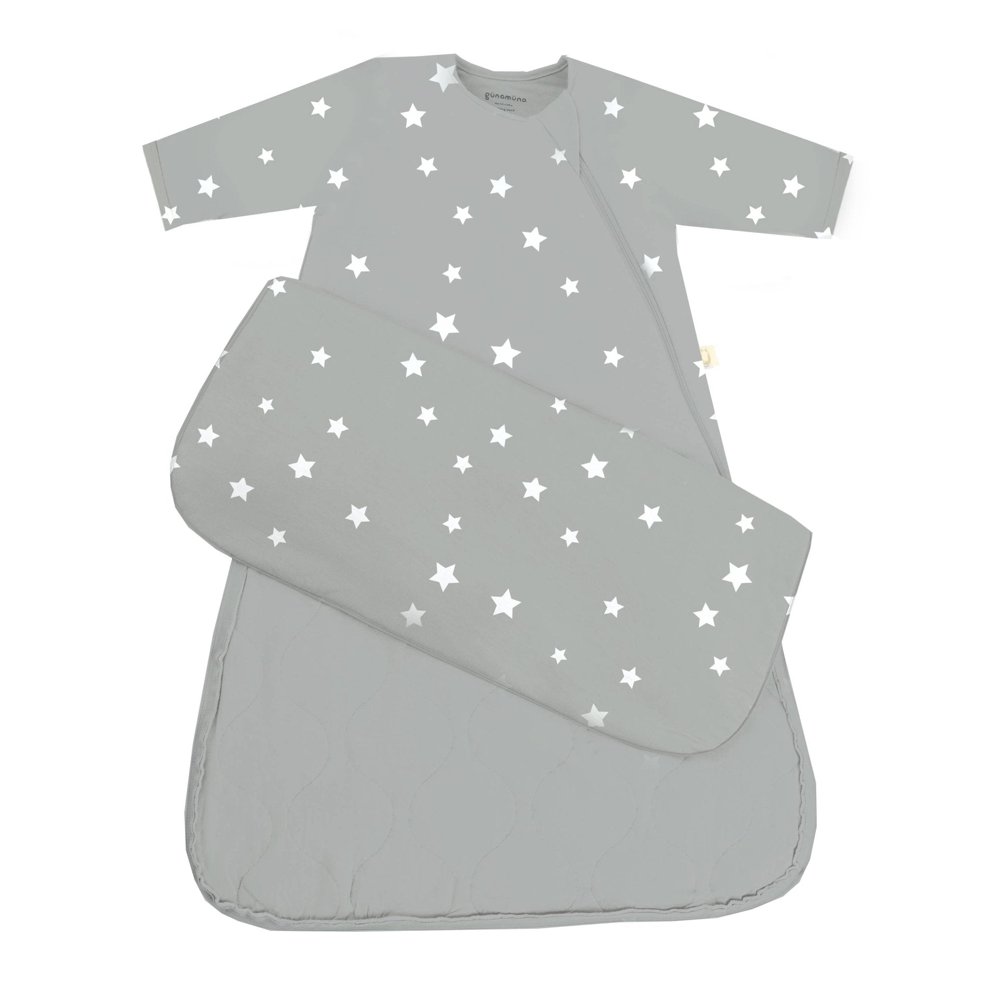 gunamuna - LONG SLEEVE SLEEP BAG : Shine / 1.0Tog gunamuna