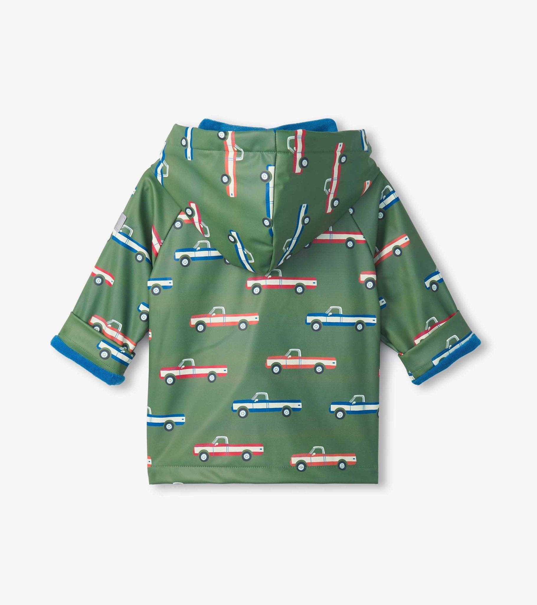Hatley Toddler Snap up Raincoat - Big Truck Hatley