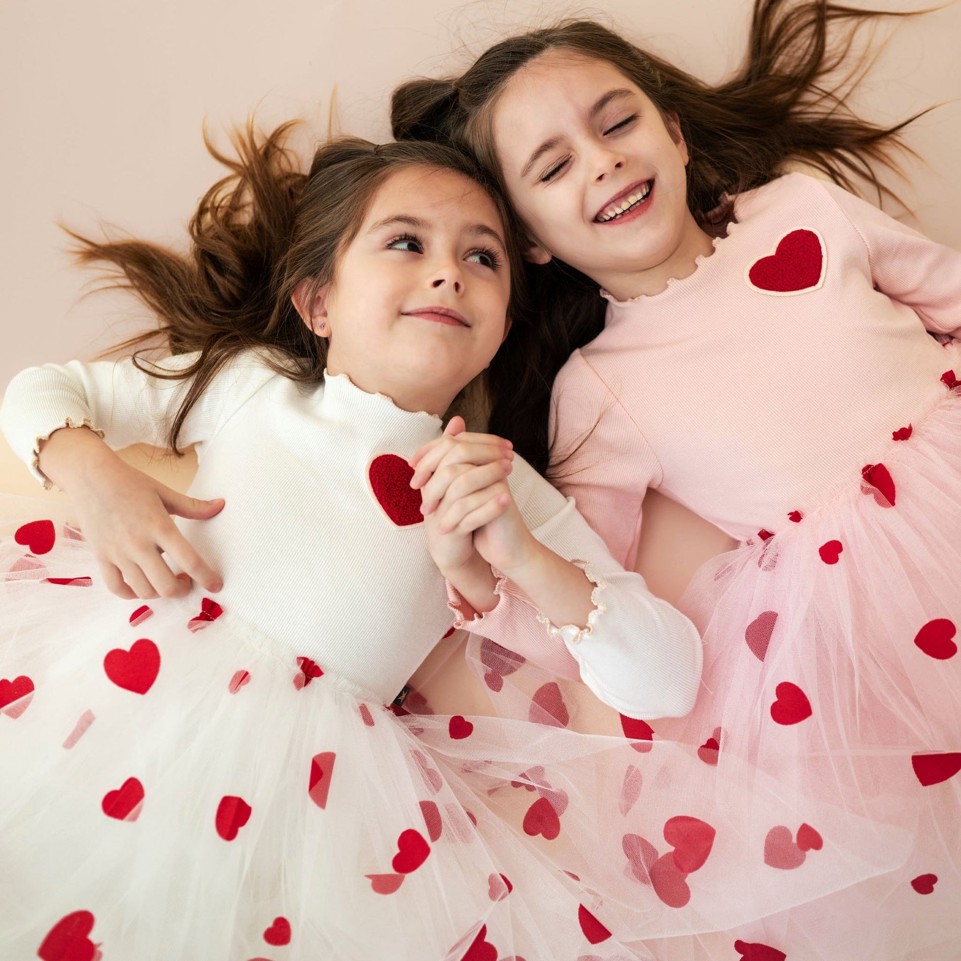 Heart Tutu Dress - Pink Petite Hailey - enjoykidsus