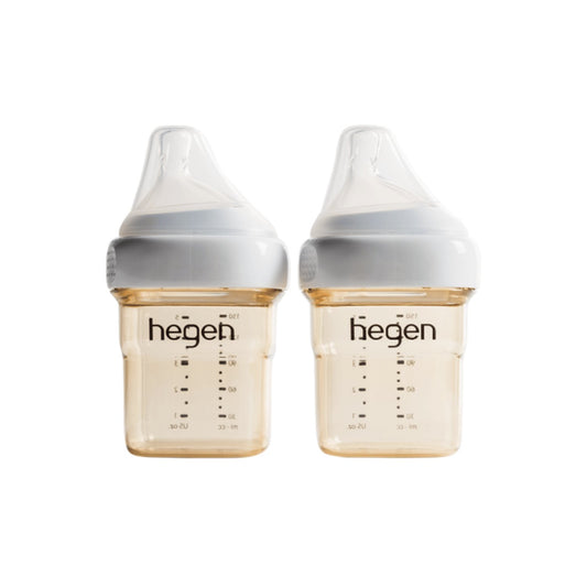 Hegen PCTO™ 150ml/5oz Feeding Bottle PPSU 2 - Pack with 2 x Slow Flow Nipple (1 to 3 months) Hegen - enjoykidsus