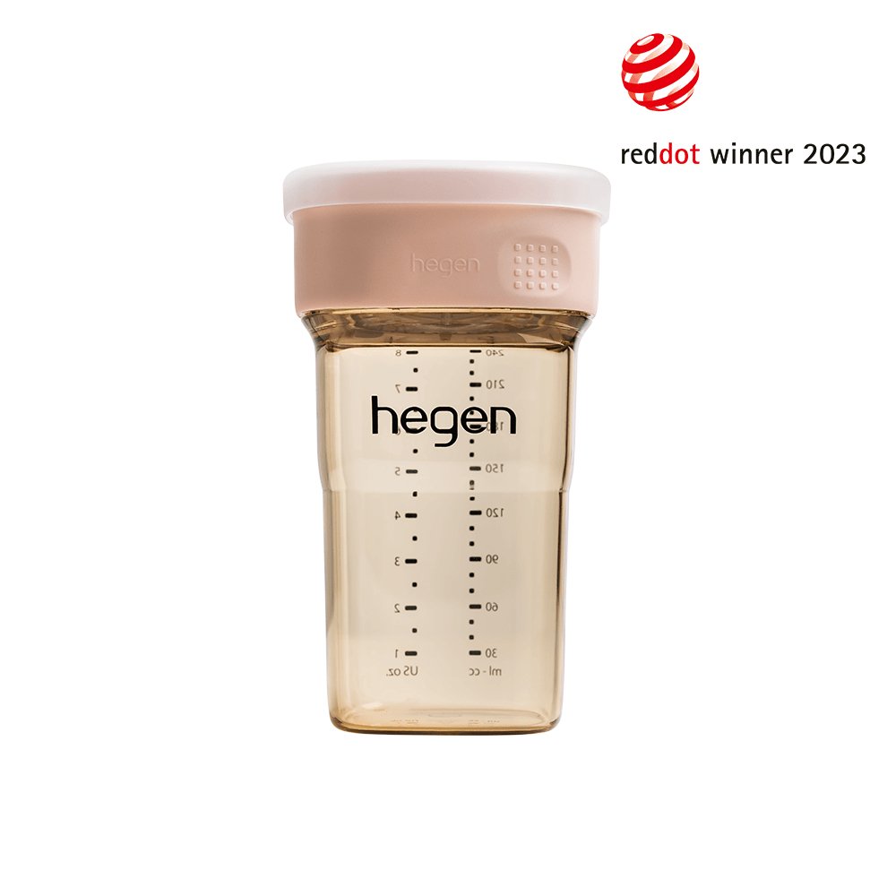 Hegen PCTO™ 240ml/8oz All - Rounder Cup PPSU Pink (12 months and above) Hegen