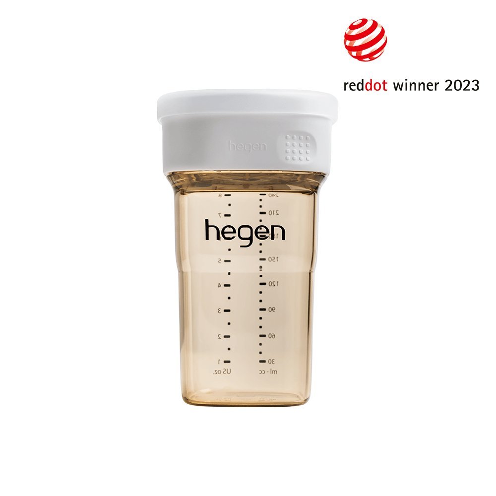 Hegen PCTO™ 240ml/8oz All - Rounder Cup PPSU White (12 months and above) Hegen