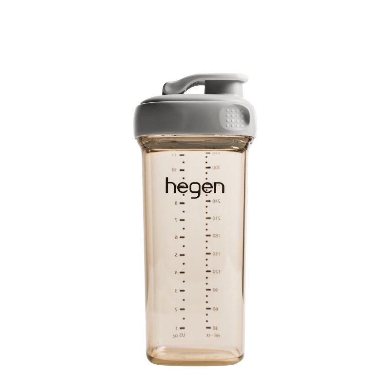 Hegen PCTO™ 330ml/11oz Drinking Bottle PPSU Grey (24 months and above) Hegen