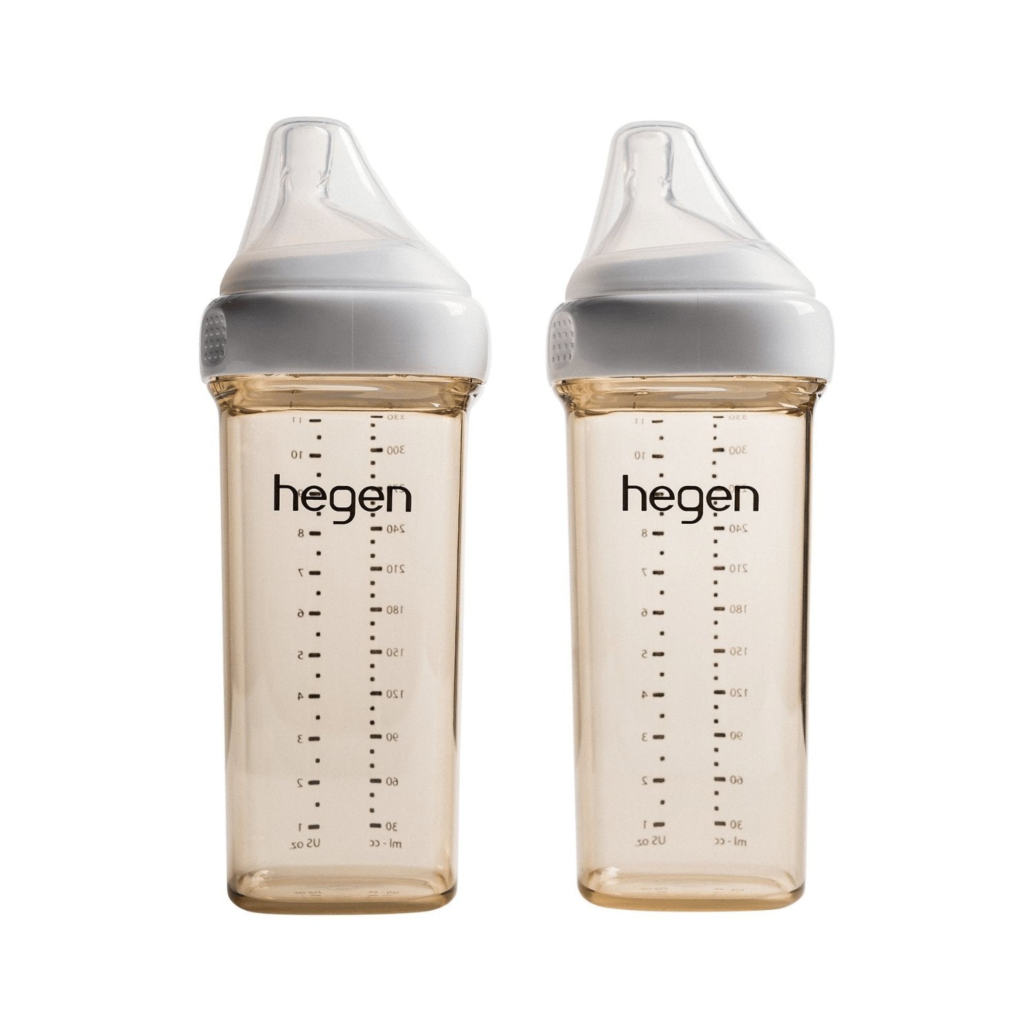 Hegen PCTO™ 330ml/11oz Feeding Bottle PPSU, 2 - Pack with 2 x Fast Flow Nipple (6 months and beyond) Hegen - enjoykidsus