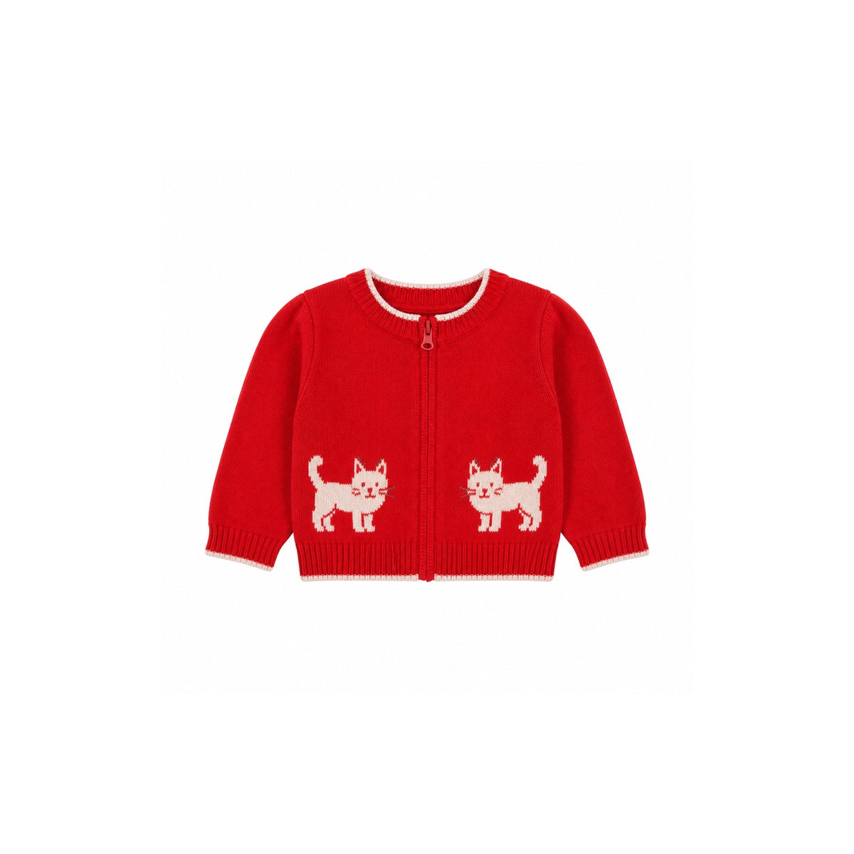 Hello Simone Grizzly Cardigan - Kitty Cherry