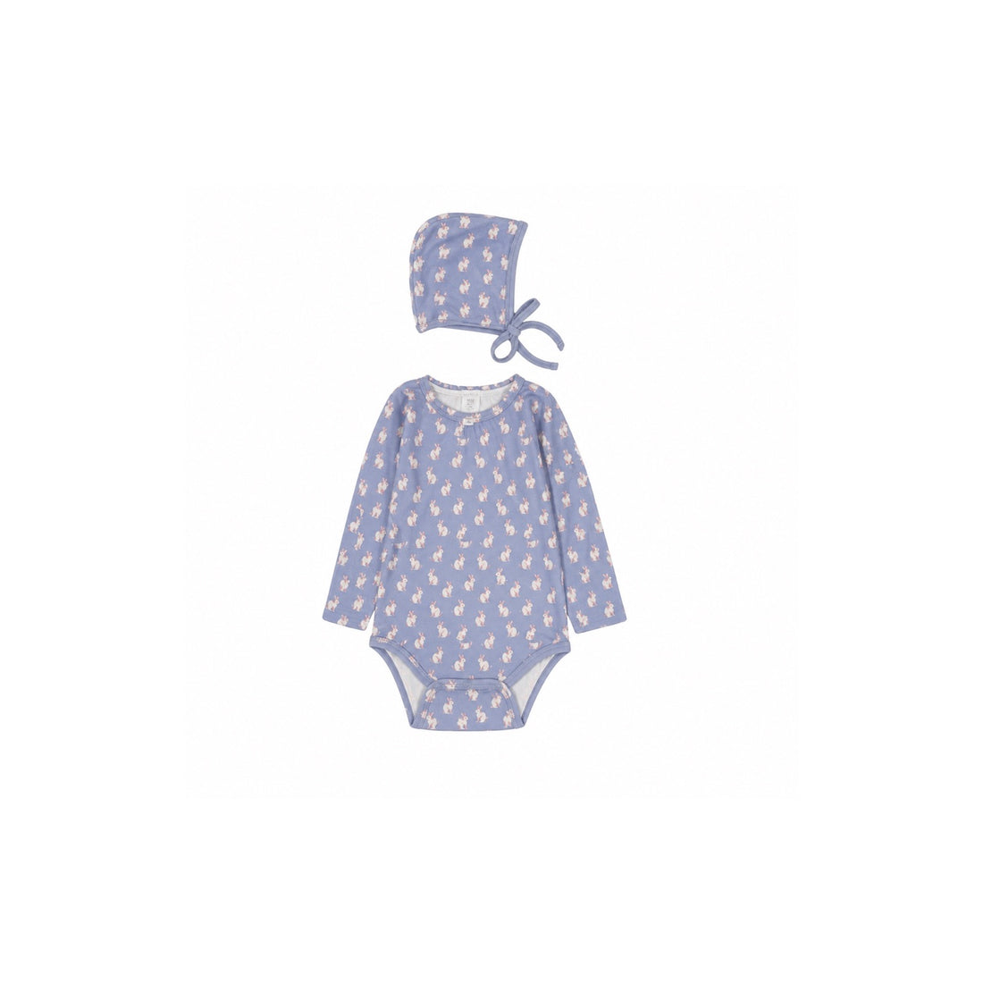 Hello Simone Pima Baby Set - Rabbit Blue