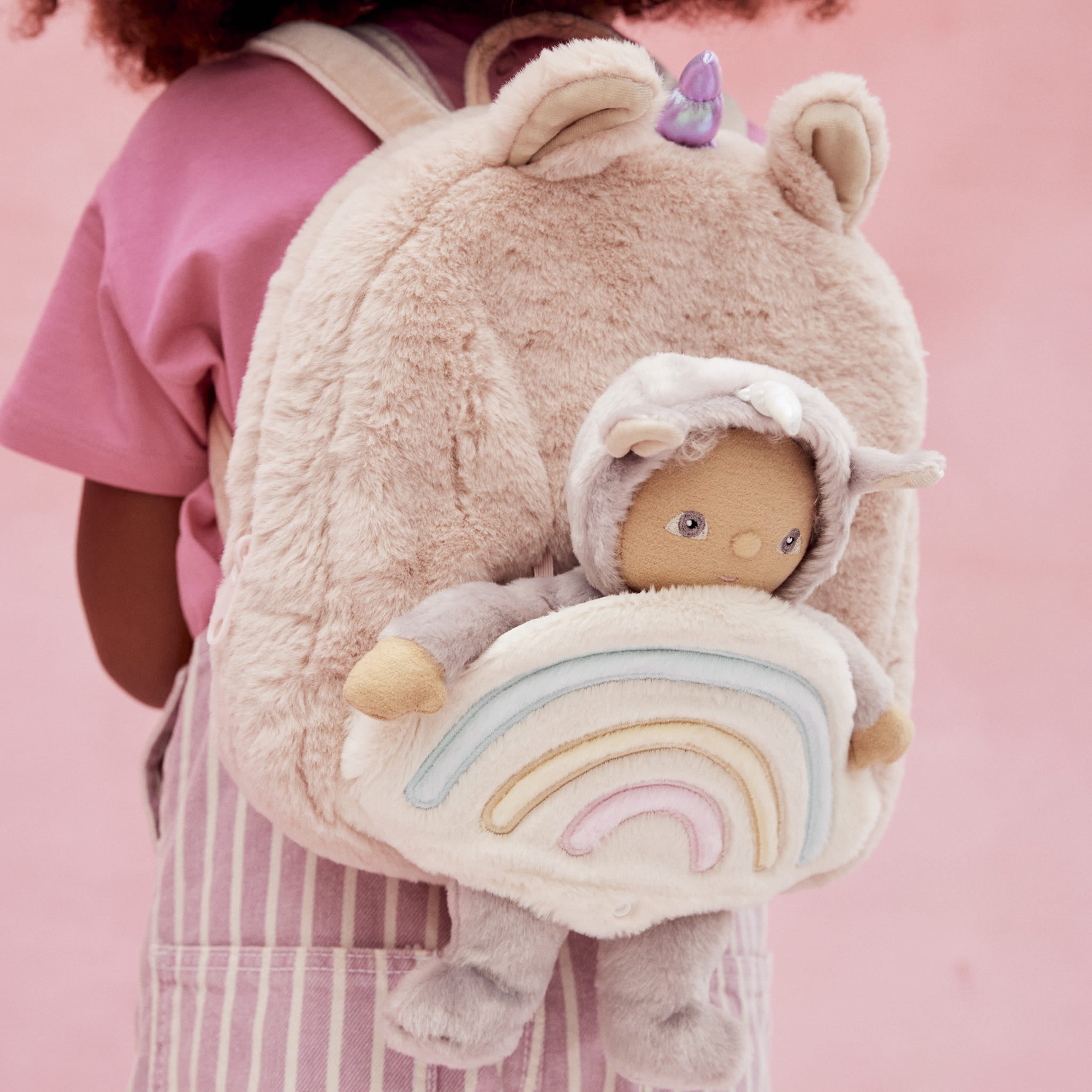 Hopalong Unicorn Backpack - Pink Olli Ella