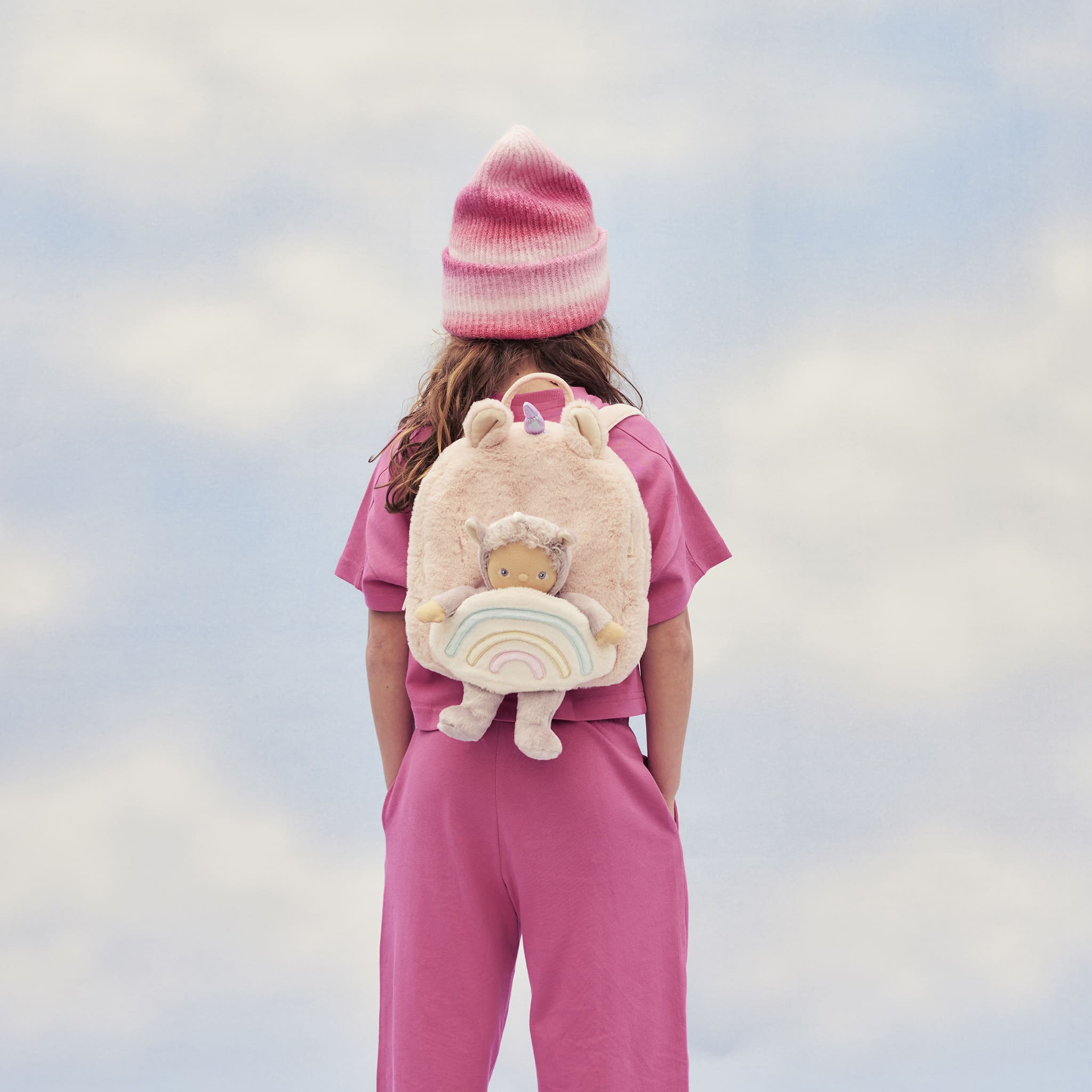 Hopalong Unicorn Backpack - Pink Olli Ella
