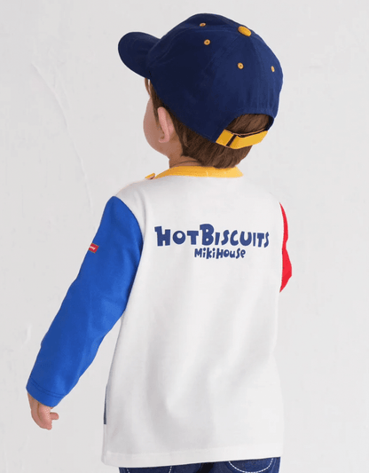 Hot Biscuits 3D Bear Long Sleeve T-Shirt MIKI HOUSE