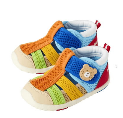 HOT BISCUITS BABY SANDAL - multi color MIKI HOUSE