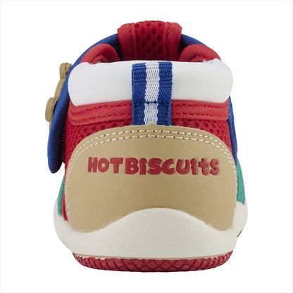 HOT BISCUITS BABY SANDAL - RED MIKI HOUSE