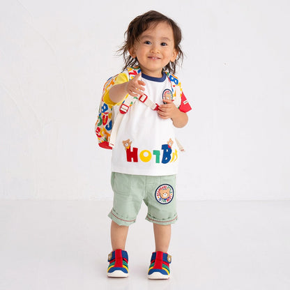 HOT BISCUITS BABY SANDAL - RED MIKI HOUSE