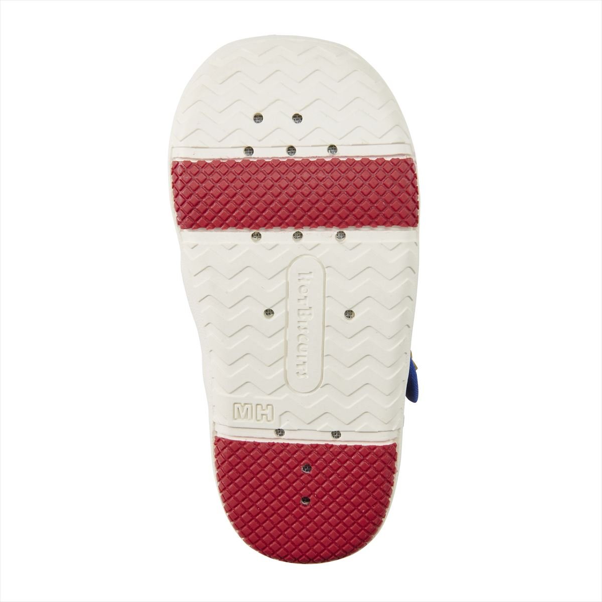 HOT BISCUITS BABY SANDAL - RED MIKI HOUSE