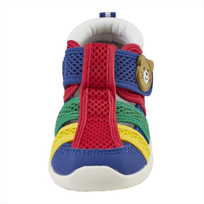 HOT BISCUITS BABY SANDAL - RED MIKI HOUSE