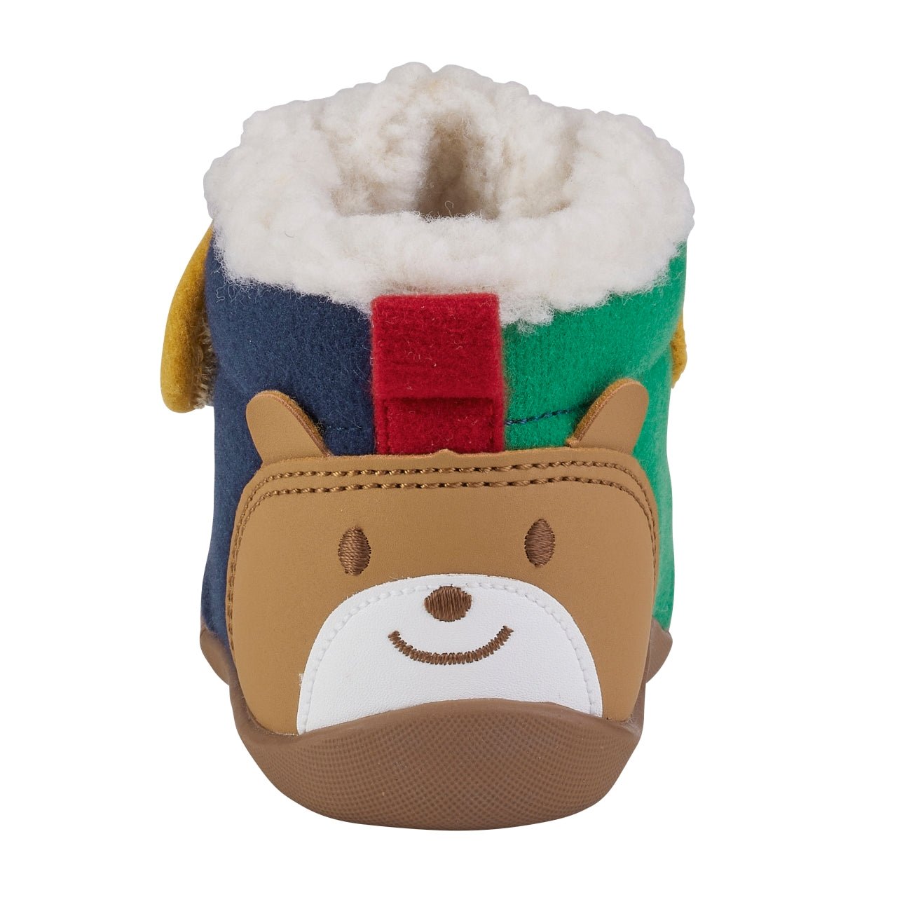 Hot Biscuits Beans Boa First Walker Shoes – Color Blocks Mikihouse