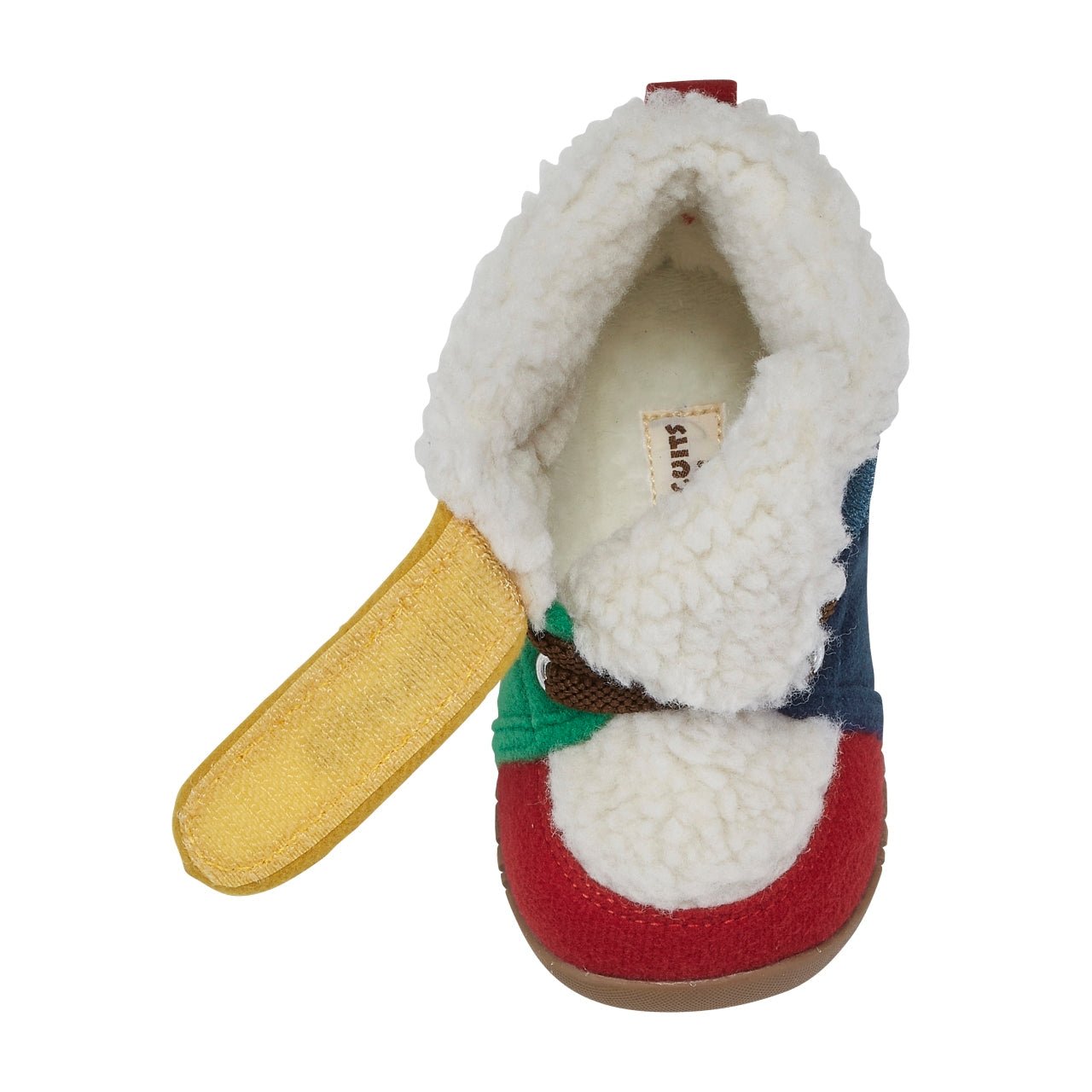 Hot Biscuits Beans Boa First Walker Shoes – Color Blocks Mikihouse