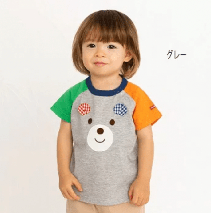 HOT BISCUITS BEAR EARS Tshirt MIKI HOUSE