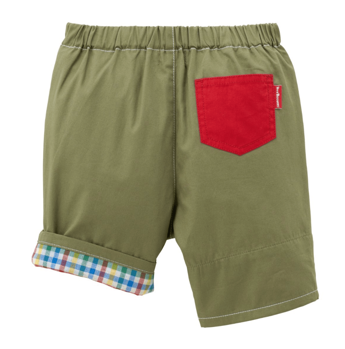 Hot Biscuits Color - Accent Cotton Shorts – 6/8 Length MIKI HOUSE