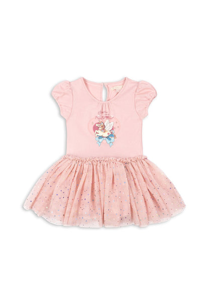 Hot🔥Konges Sløjd ADA FAIRY BALLERINA GLITTER DRESS - fairy etoile holographic pink Konges Sløjd