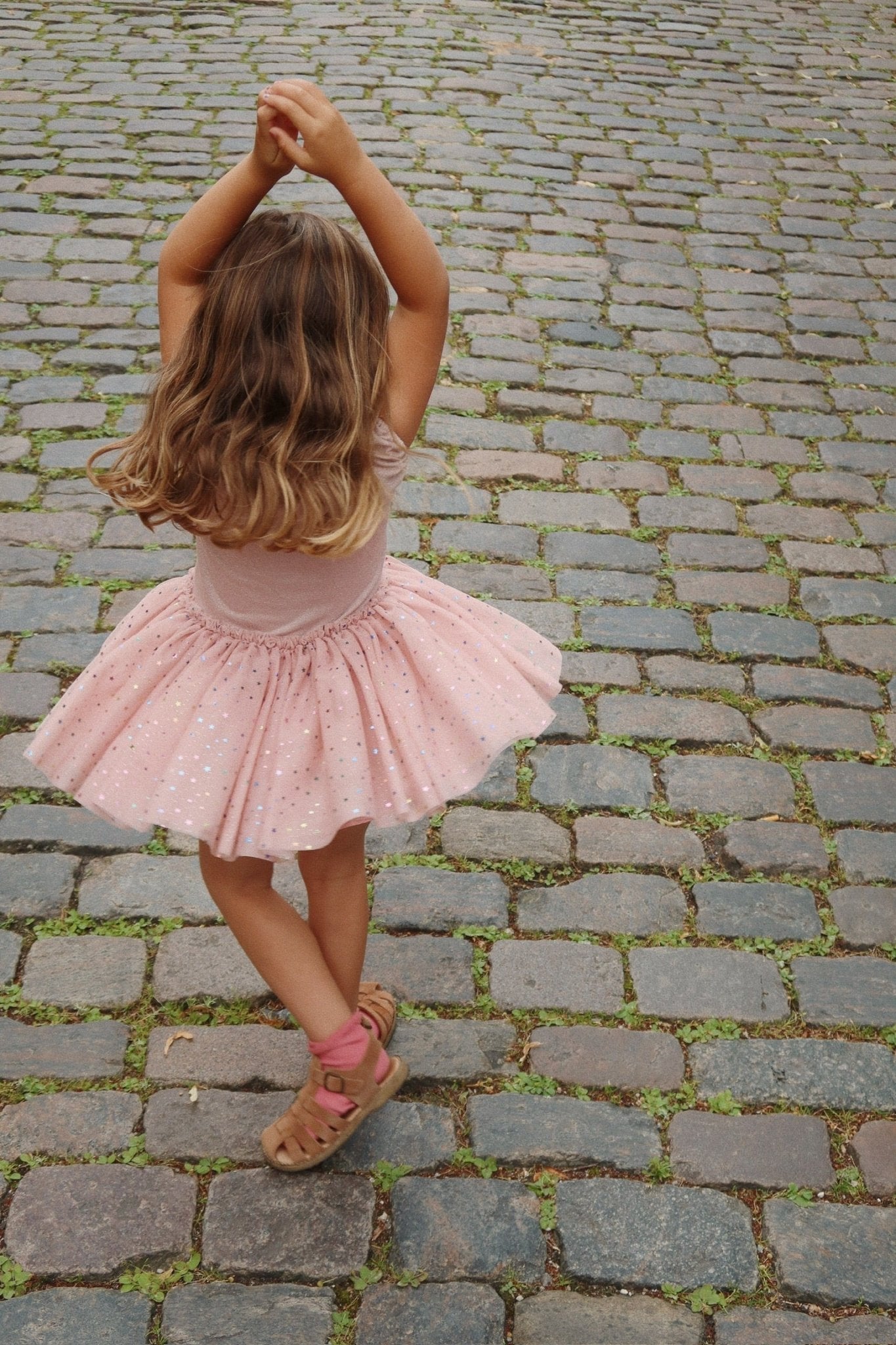 Hot🔥Konges Sløjd ADA FAIRY BALLERINA GLITTER DRESS - fairy etoile holographic pink Konges Sløjd