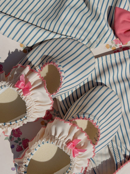 Hot🔥Konges Sløjd GINA BIKINI GRS - blue stripe Konges Sløjd