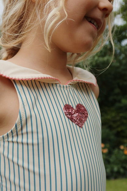 Hot🔥Konges Sløjd GINA SWIMSUIT GRS - blue stripe Konges Sløjd