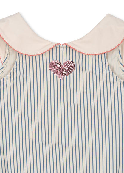 Hot🔥Konges Sløjd GINA SWIMSUIT GRS - blue stripe Konges Sløjd