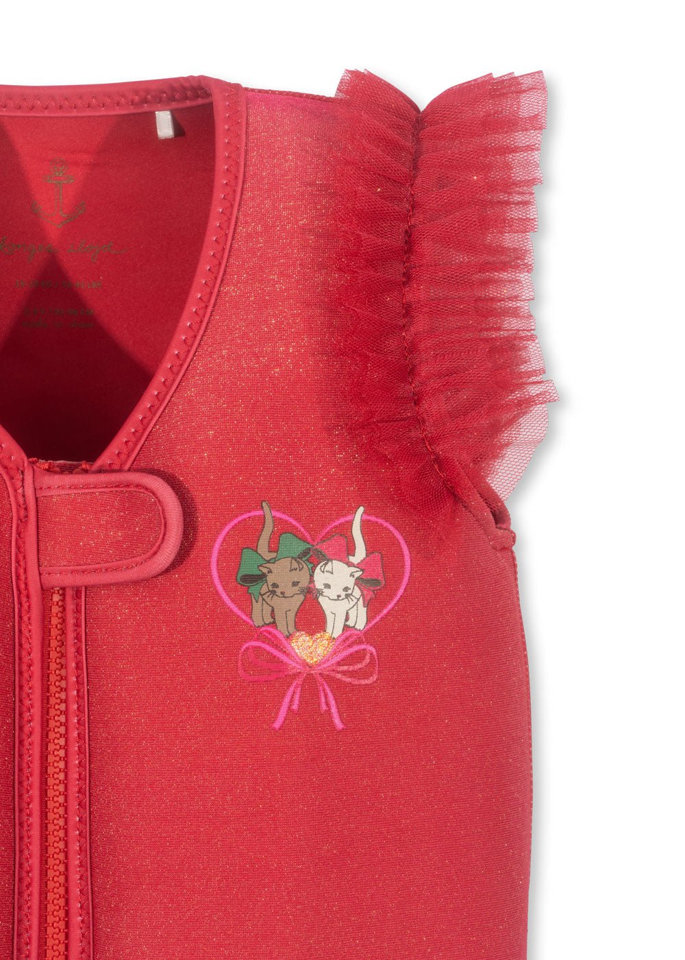 HOT🔥Konges Sløjd THALIA SWIM VEST - viva magenta Konges Sløjd